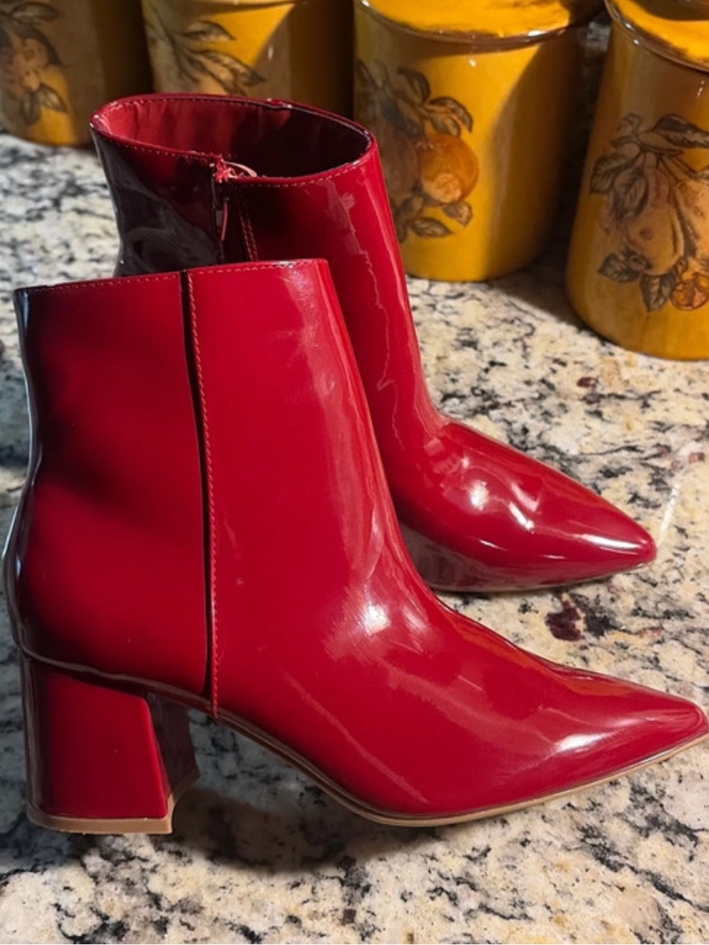FASHION♦️POINTED TOE SIDE-ZIP BOOT - Picture 4 of 13